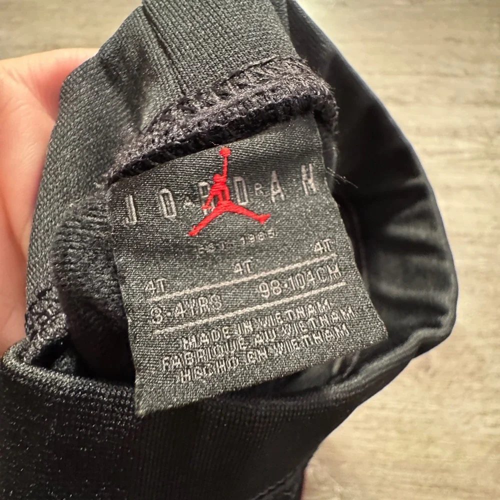 Nike Air Jordan Pants Toddler 4 T 3-4 Dri Fit Athletic Jogger Sweatpants Jumpman